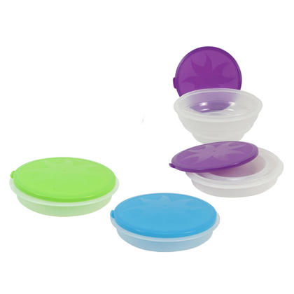 Collapsible Container 600mL, 1 Randomized Color Per Pack Between 3 Colors