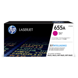 HP HP655A CF453A OEM Color LaserJet Enterprise M652dn HP 655A CF453A Original Magenta Toner Cartridge