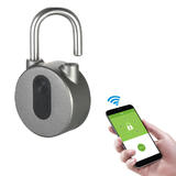 LVHT SKL Smart Locks Door Bells BTWaterproof APP Button Fingerprint Password Unlock Anti Theft Padlock Lock For Android iOS