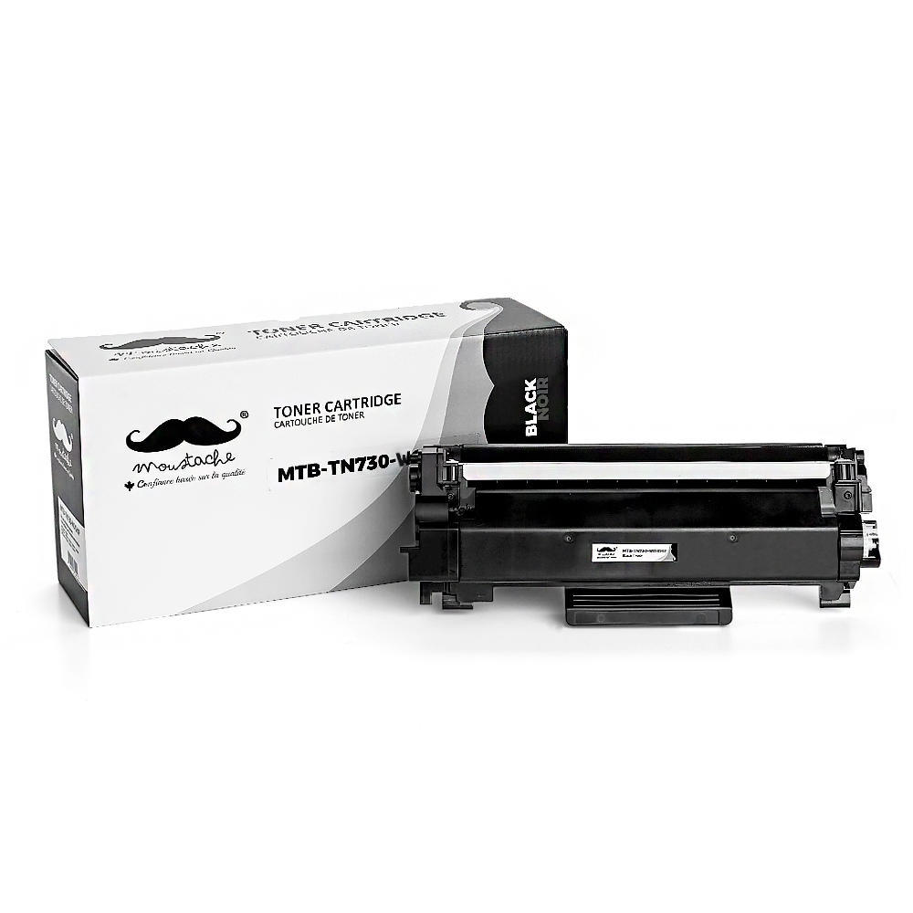 Brother TN730 Black Toner Cartridge, Standard Yield (TN730)