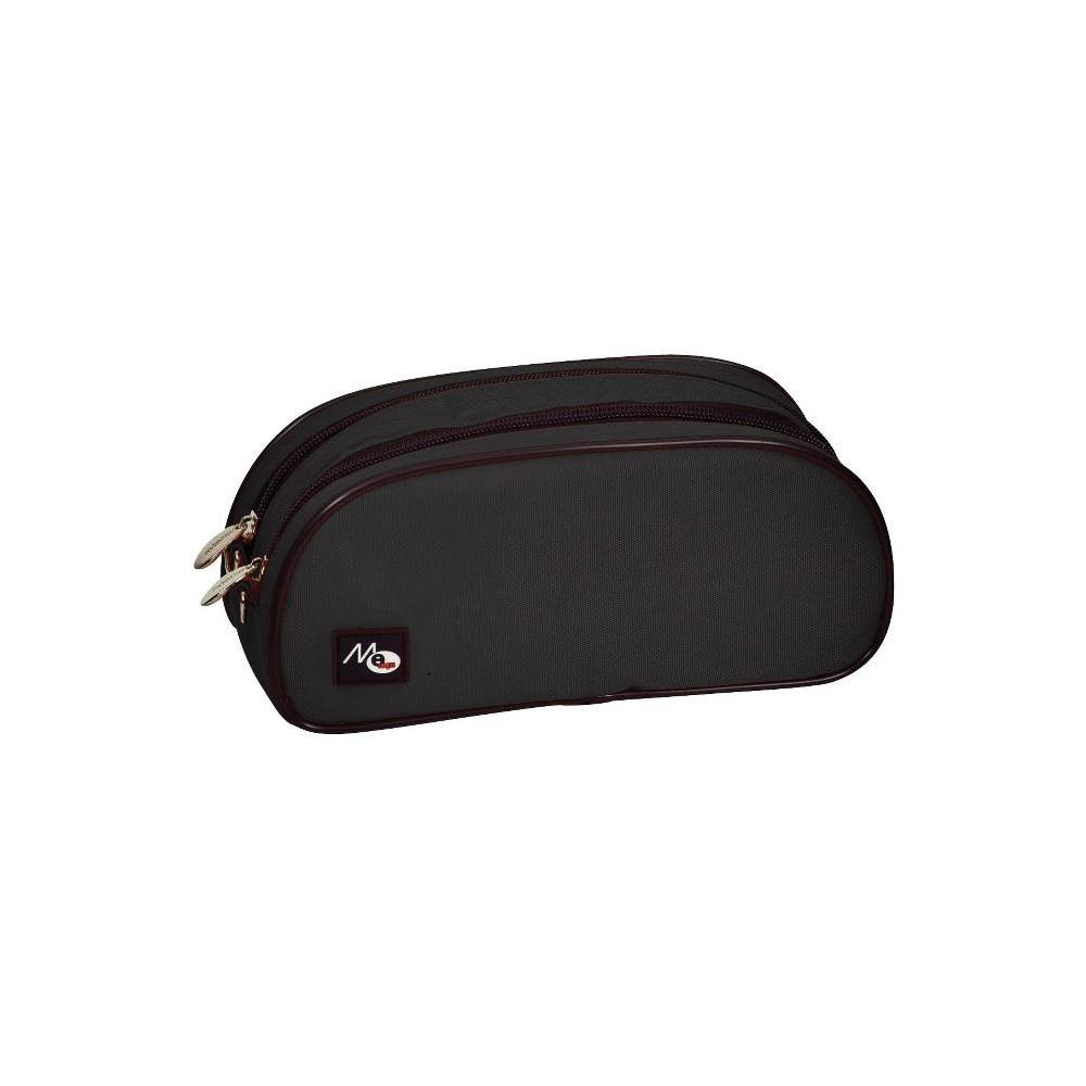 DBL Zipper Nylon Pencil Case, Black