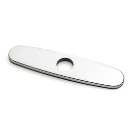 LIVINGbasics LVB FC D1 CR Bathroom Accessories 304 Stainless Steel Kitchen Faucet Hole Cover Plate for Bathroom or Kitchen