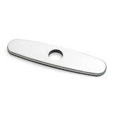 LIVINGbasics LVB FC D1 CR Bathroom Accessories 304 Stainless Steel Kitchen Faucet Hole Cover Plate for Bathroom or Kitchen