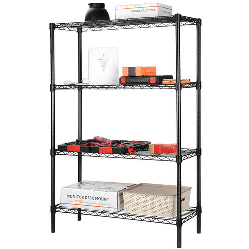 Shelving Unit Storage Organizer Shelf Rack With Adjustable Feet Knob 4