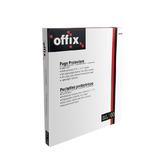 Offix 010 6447411782 Binder accessories Offix Polypropylene Letter size Page Protectors Non glare Lightweight