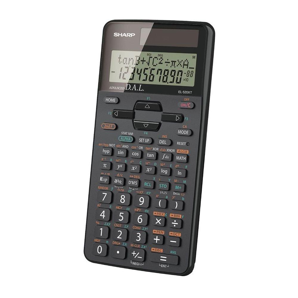 Sharp® EL520XTBBK 10digit Scientific Calculators