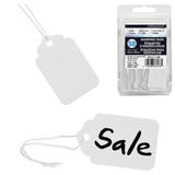 Merangue 693 1024 7311 00 000 Shipping Tags Seals Merangue White Identification Tags with String Pack of 50