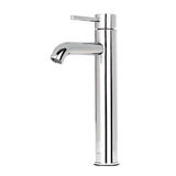 LIVINGbasics LVB FC 1H14 CR Bath Fixtures Single Handle Tall Body Bathroom Basin Faucet Commercial Light Chrome LIVINGbasics