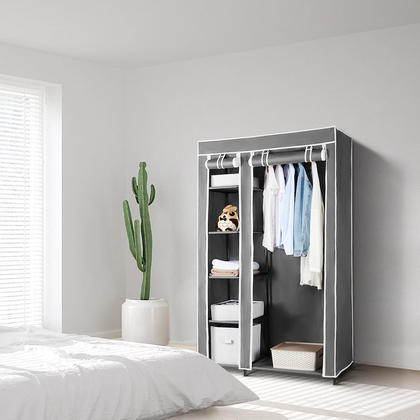 Portable Wardrobe Clothes Closet, Durable Non-woven Fabric Storage Organizer - SortWise®