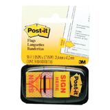 3M 995 680 9 Post it Self Stick Notes Flags 3M Post it Icon Flags 1 x 1 7 50 Pack