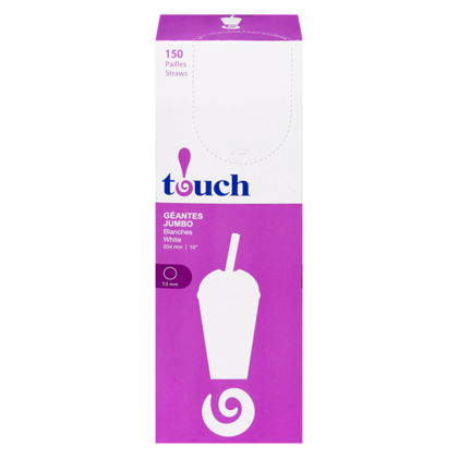 Jumbo Straw 10" 150Pcs/Pack