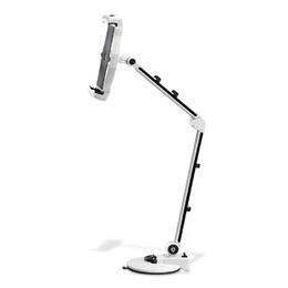 Cab 86744 Tablet Phone Mounts Full Motion Smartphone Tablet Holder Suction cup and Clamp 2 Colors Available Black or White
