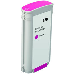 HP 728 F9J66A M DesignJet T730 Remanufactured HP 728 F9J66A Magenta Ink Cartridge High Yield