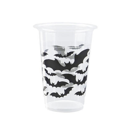 Gobelets en plastique Halloween pour les décorations de fête, 16 onces. 8pcs/pack