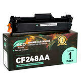 medium plus 129b9 Eco Saver HP CF248A EcoBox LaserJet Pro M15a Compatible HP 48A CF248A Black Toner Cartridge Eco saver
