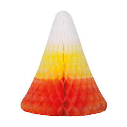 Other Brands LVU 63481 Tissue Decorations Candy Corn Honeycomb Centerpiece 11