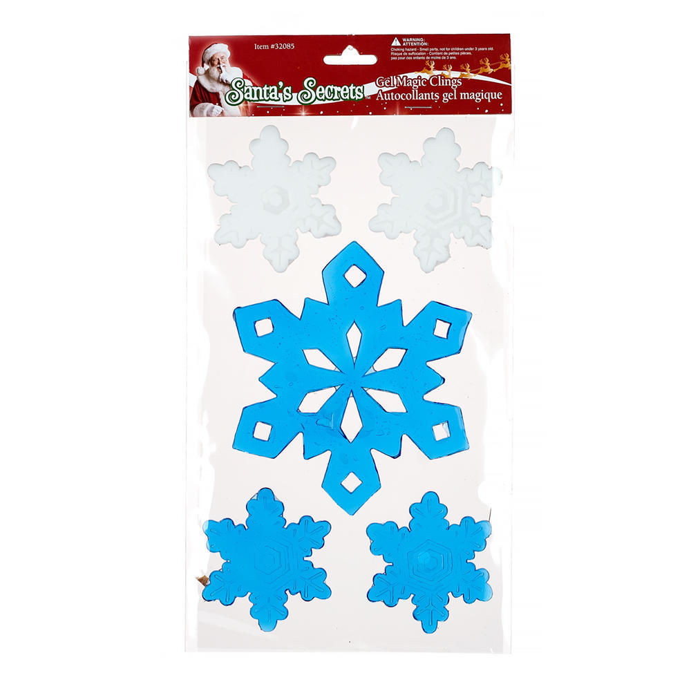 Christmas Gel Magic Clings