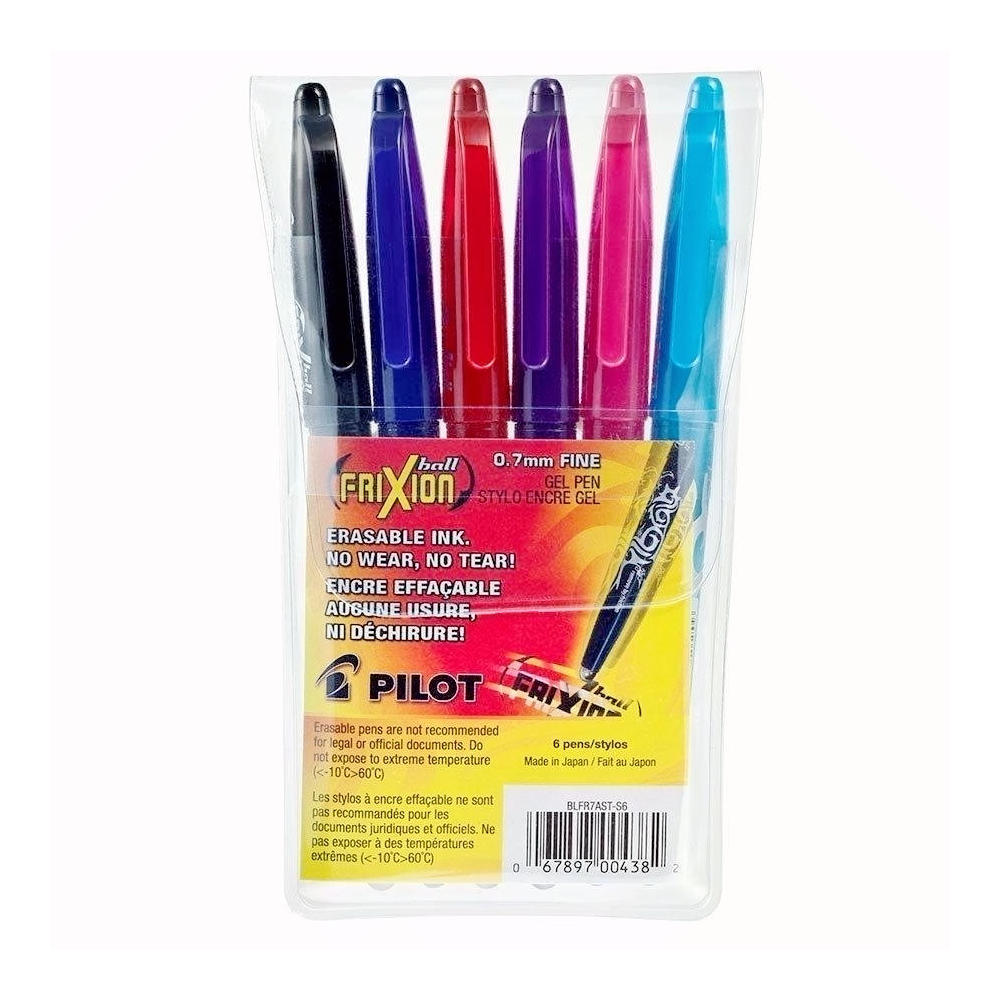 FriXion® Ball Erasable Gel Rollerball Pen, 6/Pack 112011