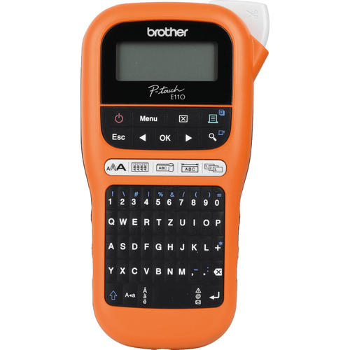 Brother® PTE110VP Industrial Handheld Label Printer