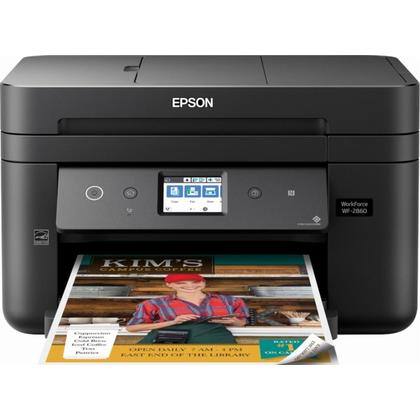 Epson Workforce WF-2860 All-in-One Color Inkjet Printer (C11CG28201)