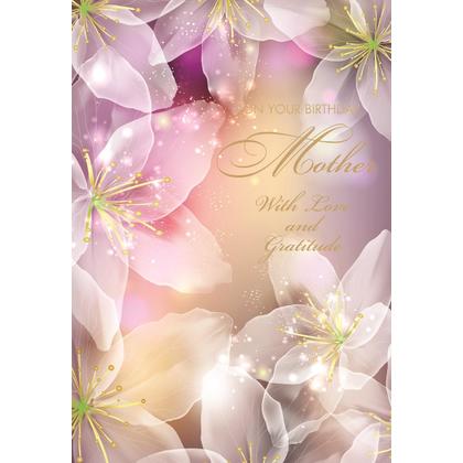 Birthday Greeting Card for Mother 5 3/8" X 7 3/4"
