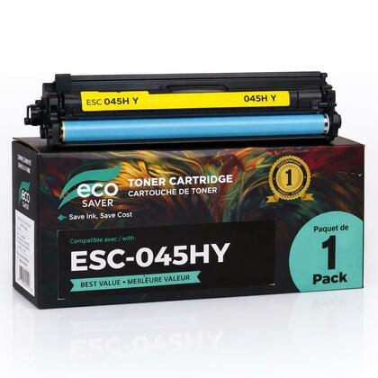 Canon 045H 1243C001 Compatible Yellow Toner Cartridge High Yield - Eco-Saver