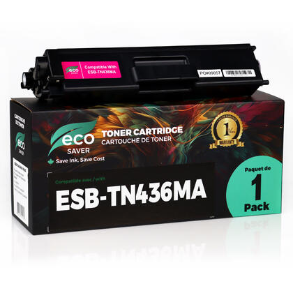 Brother TN436M Compatible Magenta Toner Cartridge Extra High Yield - EcoBox