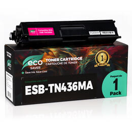 EcoBox Brother TN436M EcoBox HL L9310CDW Brother TN436M Compatible Magenta Toner Cartridge Extra High Yield Economical Box