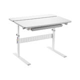 Compact Multi-Functional Ergonomic Height Adjustable Desk - 900x600mm - PrimeCables®