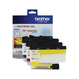 Brother LC30373PKS OEM MFC J5845DW Brother LC3037 3PKS Original TriColour Ink Cartridge Combo Extra High Yield