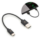 PrimeCables Cab PC 07945 USB 3 0 0 5ft 2 0 USB C to USB A Cable Short Charging Cord Black PrimeCables