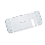 Verbatim Cab 70220CA Gaming Accessories Crystal Case with Screen Protection Film for use with Nintendo Switch Verbatim