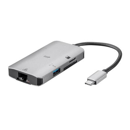 Consul Series USB-C Gigabit Ethernet Adapter with USB 3.0, SD/microSD Reader - Monoprice®