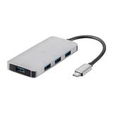 Monoprice Canada Cab 34181 USB Type C Consul Series USB C 5G Hub Adapter with 4 Port USB 3 0 Monoprice