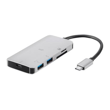 Consul Series USB-C 5G Hub Adapter with 2-Port USB 3.0, SD/microSD Reader - Monoprice®