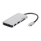 Monoprice Canada Cab 34182 USB Type C Consul Series USB C 5G Hub Adapter with 2 Port USB 3 0 SD microSD Reader Monoprice