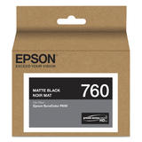 Epson T760820 MBK OEM SureColor P600 Epson 760 T760820 Original Matte Black Ink Cartridge