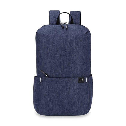 Trendy Solid Color Lightweight Water-Resistant Backpack - Xiaomi