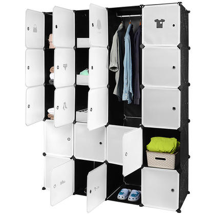 Portable Closet Clothes Wardrobe Bedroom Armoire Storage Organizer - SortWise®
