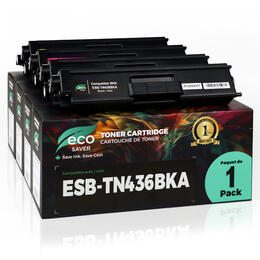 EcoBox TN436 Combo EcoBox HL L9310CDW Brother TN436 Compatible Toner Cartridge Combo BK C M Y Extra High Yield Economical Box