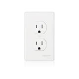 PrimeCables Cab AW 045 Power Wall Plates Tamper Resistant Standard Duplex Receptacle Wall Outlet 15Amp 125Volt NEMA 5 15 Prim