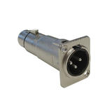 Other Brands Cab WP IN XLRMF Audio Adapters XLR Male D Cut to XLR Female Nickel