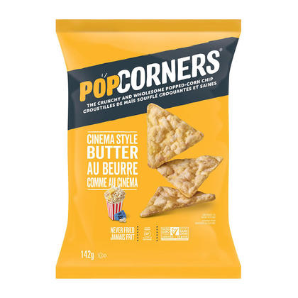 Popcorners Croustilles De Maïs Au Beurre Comme Au Cinéma 142 g