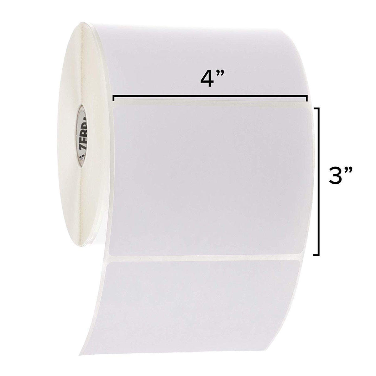 Compatible Direct Thermal Paper Labels Black on White, 4