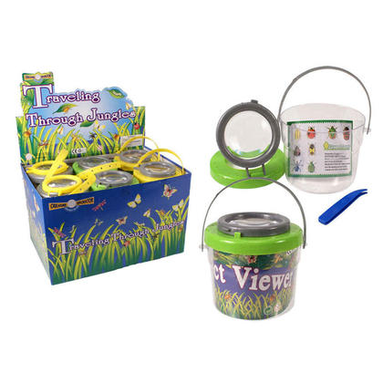 Nature Discovery Insect Viewer Bug Magnifier Container, Random Color
