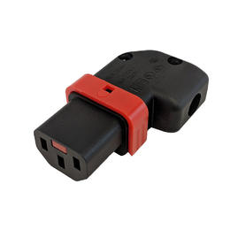 CabPW CNC13L RA Power Cables Cords C13 Locking Power Cord Connector Screw On Right or Left Angle