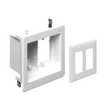 Cab WP BOXAllH Electrical Boxes Recessed Box 1 x Enclosed Power 1 x Open A V