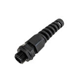 Cab CG M16 SR Electrical Boxes Cable Gland with Strain Relief M16x1 5 Thread Cable OD 5 10mm IP68 Black