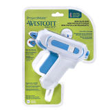 Westcott 16758 Glues Glue Sticks Westcott Premium Safety Mini Hot Glue Gun High Temp 16758