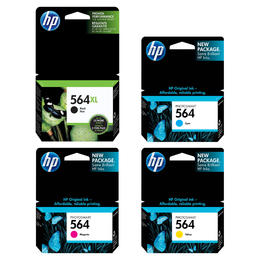 HP HP564XL BK HP564 CMY OEM DeskJet 3520 e All in One HP 564XL HP 564 Original Ink Cartridge Combo BK C M Y